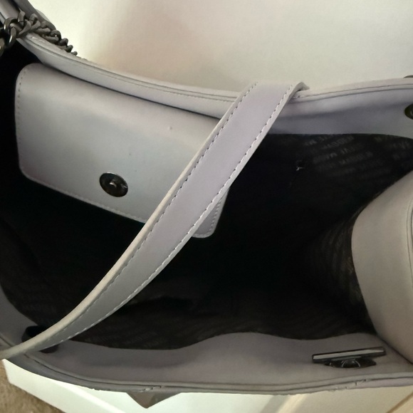 Anne Klein Cream and Brown Tote Bag with Structured Design - Picture 4 of 6